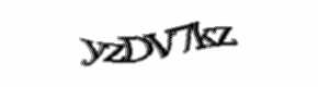 Security check image, please type the characters shown