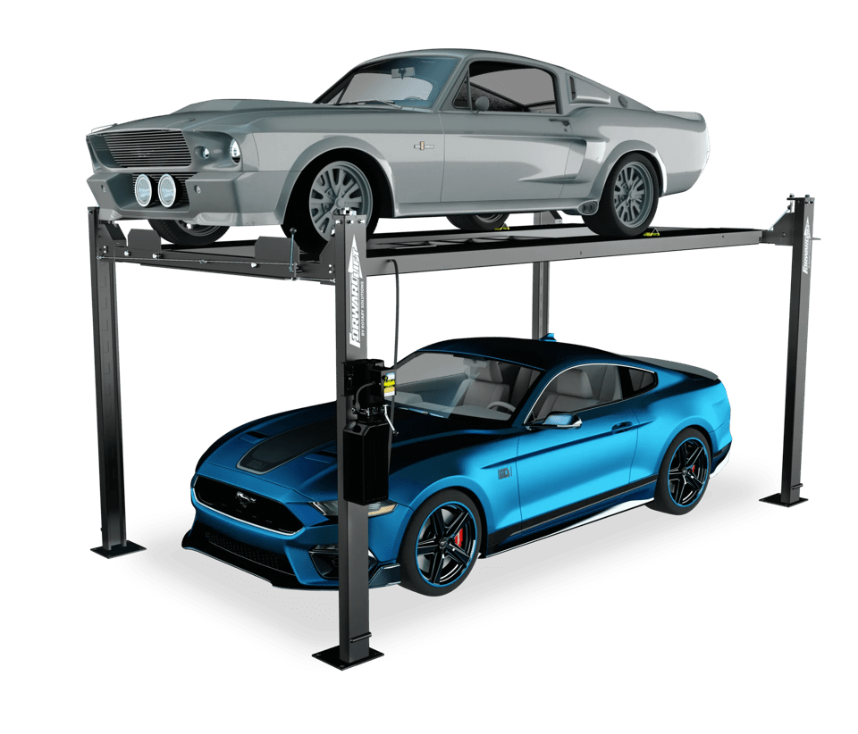 Four-Post Car Lifts | Rotary Solutions, image size:960x822
