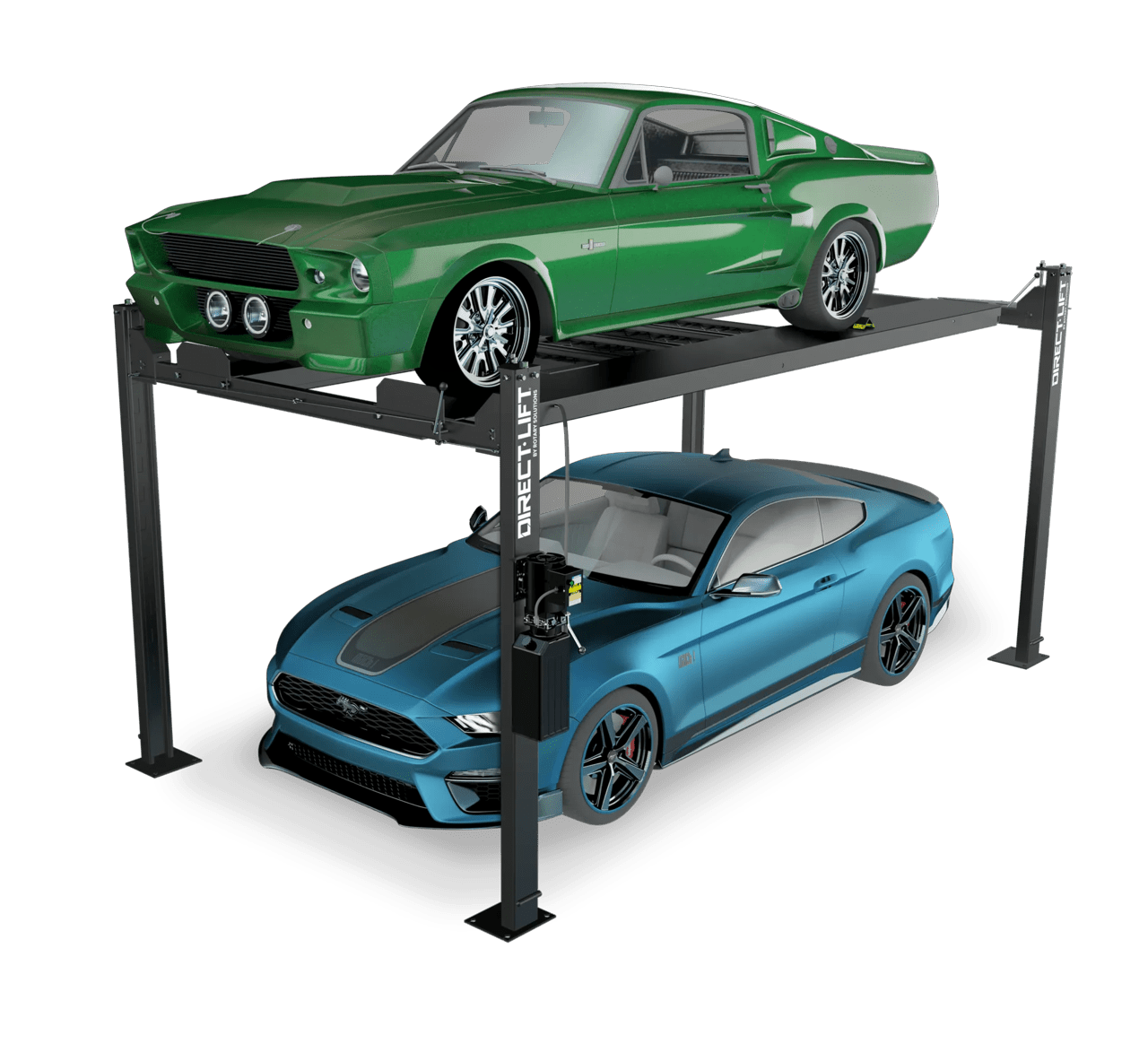 Pro Park 8 PLUS LONG 4-Post Lift with 8,000 Lbs Capacity