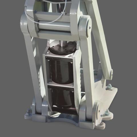 VREX HYDRAULIC CYLINDER LEG DESIGN